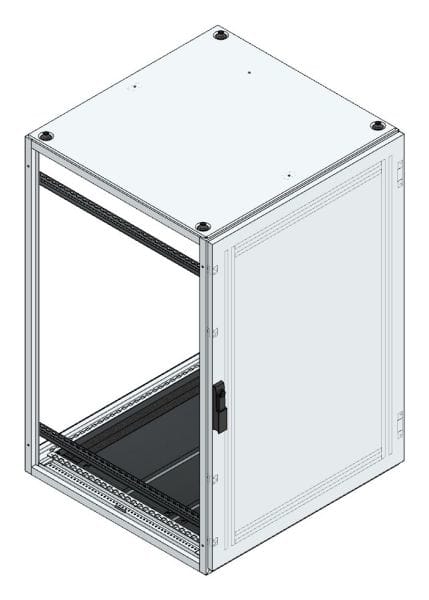 MEHLER - V2A-Anreihschrank BxHxT 800x1200x800mm o. Rückwand, o. Seitenwand, m. Türe 1fl.