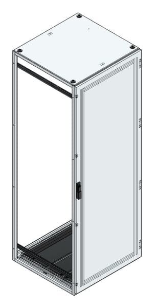 MEHLER - V2A-Anreihschrank BxHxT 800x2200x800mm o. Rückwand, o. Seitenwand, m. Türe 1fl.