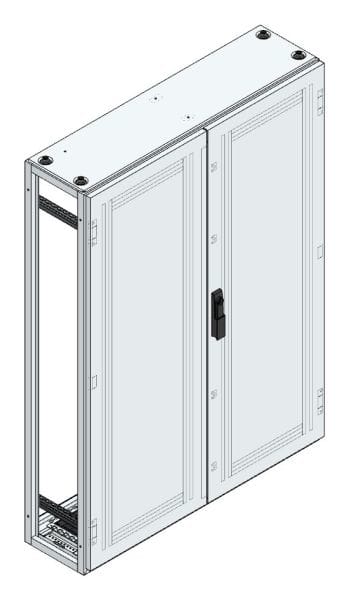 MEHLER - V2A-Anreihschrank BxHxT 1000x1400x300mm o. Rückwand, o. Seitenwand, m. Türe 1fl.
