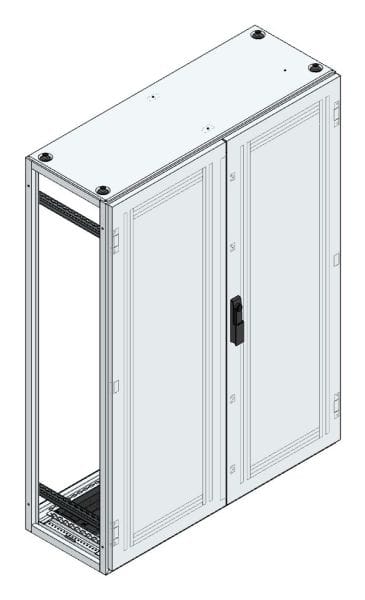 MEHLER - V2A-Anreihschrank BxHxT 1000x1400x400mm o. Rückwand, o. Seitenwand, m. Türe 1fl.
