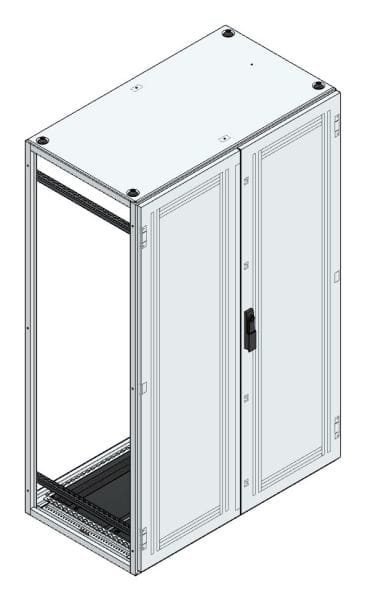 MEHLER - V2A-Anreihschrank BxHxT 1000x1600x600mm o. Rückwand, o. Seitenwand, m. Türe 1fl.