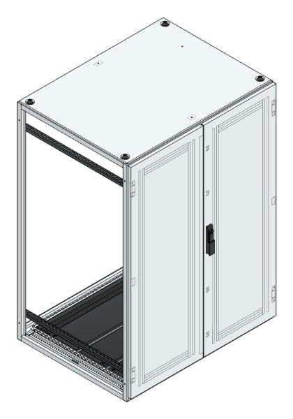 MEHLER - V2A-Anreihschrank BxHxT 1000x1400x800mm o. Rückwand, o. Seitenwand, m. Türe 1fl.