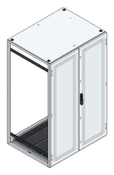 MEHLER - V2A-Anreihschrank BxHxT 1000x1600x800mm o. Rückwand, o. Seitenwand, m. Türe 1fl.