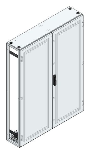 MEHLER - V2A-Anreihschrank BxHxT 1200x1600x300mm o. Rückwand, o. Seitenwand, m. Türe 2fl.