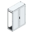 MEHLER - V2A-Anreihschrank BxHxT 1200x1600x500mm o. Rückwand, o. Seitenwand, m. Türe 2fl.
