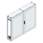 MEHLER - V2A-Anreihschrank BxHxT 1500x1200x300mm o. Rückwand, o. Seitenwand, m. Türe 2fl.