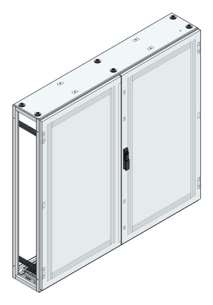 MEHLER - V2A-Anreihschrank BxHxT 1500x1400x300mm o. Rückwand, o. Seitenwand, m. Türe 2fl.