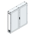 MEHLER - V2A-Anreihschrank BxHxT 1500x1600x300mm o. Rückwand, o. Seitenwand, m. Türe 2fl.