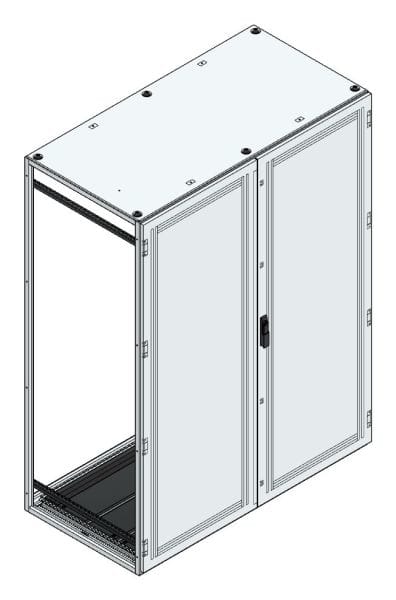 MEHLER - V2A-Anreihschrank BxHxT 1500x2000x800mm o. Rückwand, o. Seitenwand, m. Türe 2fl.