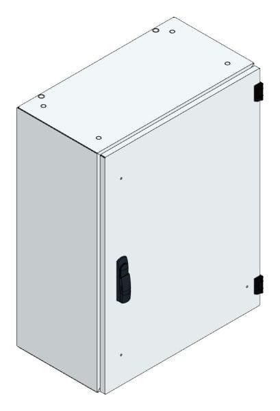 MEHLER - PVM-Alu-Universalgehäuse, 2B 595x785x330mm, IP55, RAL 7035