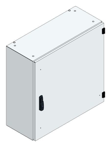 MEHLER - PVM-Alu-Universalgehäuse, 2C 795x785x330mm, IP55, RAL 7035