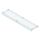MEHLER - PVM Flanschplatte Alu, 640x150mm für Schranktiefe 330mm
