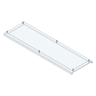 MEHLER - PVM Flanschplatte Alu, 640x190mm für Schranktiefe 410mm, 510mm