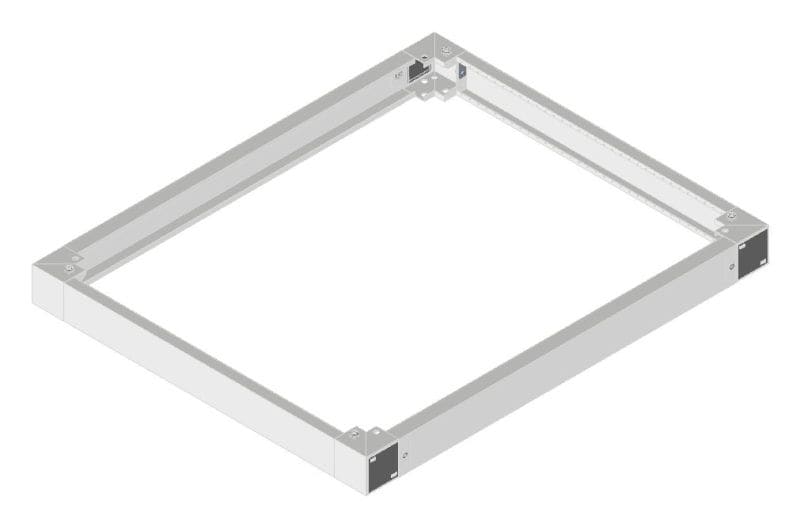 MEHLER - Sockel 100mm f. NI/TSRM, AL/TSRM, TSRM-FE und ETSRM, Tiefe 1000mm