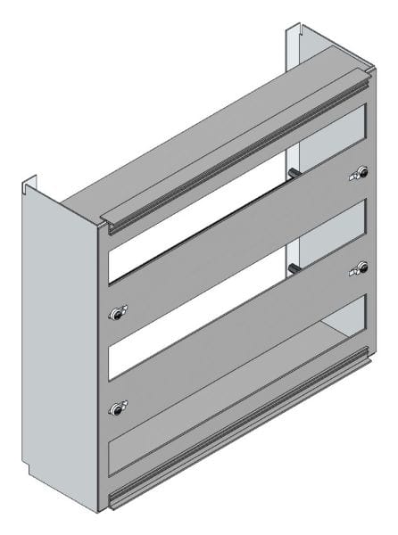 MEHLER - Sicherungsverteiler Modul für Zählerverteiler, 2Zählerplätze, 66TE