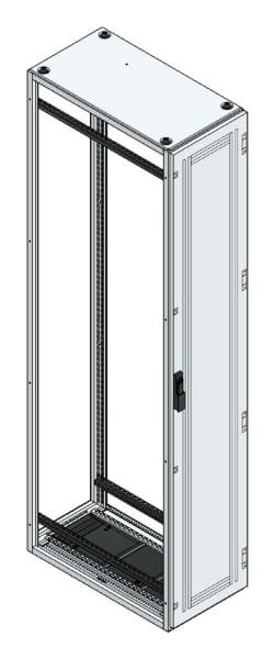 MEHLER - V4A-Anreihschrank BxHxT 400x2200x800mm o. Rückwand, o. Seitenwand, m. Türe 1fl.