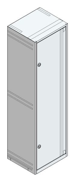MEHLER - Standverteiler leicht m. RW,Kl II IP30,außen B630xH2050xT500