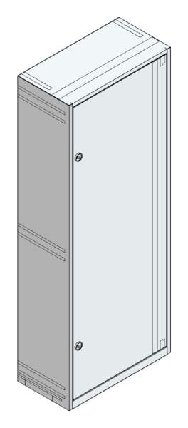 MEHLER - Standverteiler leicht m. Tür u. RW, IP40,außen B785xH2050xT400mm