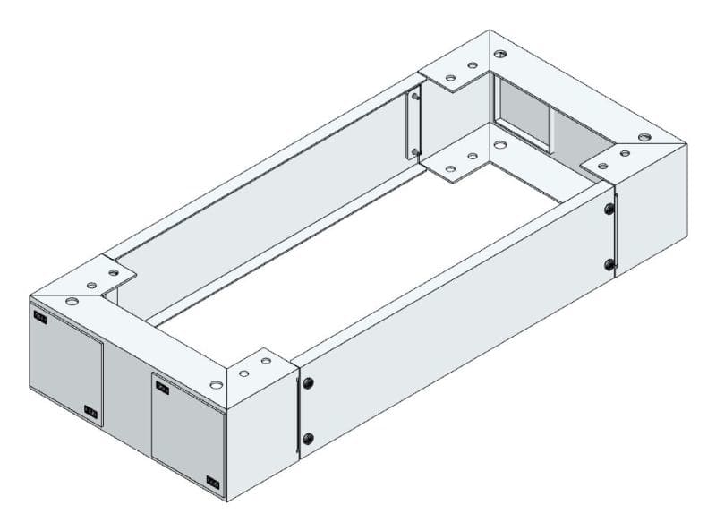 MEHLER - Sockel 100mm Breite B