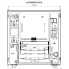 MEHLER - Anschlußverteiler B1185xH1212xT300mm