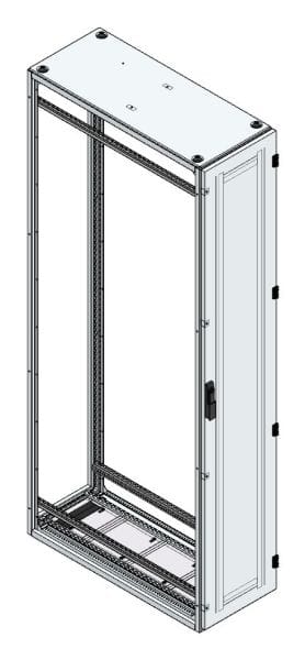 MEHLER - Alu-Anreihschrank BxHxT 400x2200x1000mm