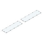 MEHLER - 2x AM-Flanschplatte FE Blind 600x165mm