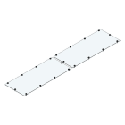 MEHLER - 2x AM-Flanschplatten KS Blind 400x165mm