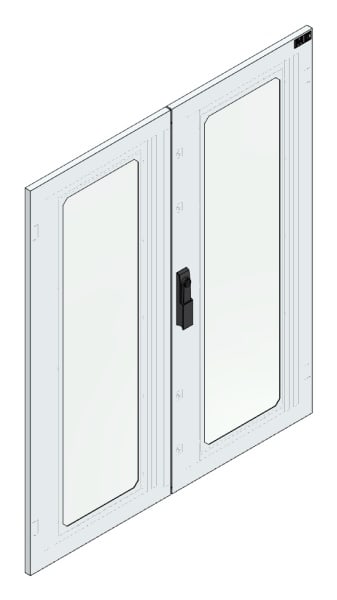 MEHLER - Aufpreis Sichttür C-2flügelig, Höhe 1200