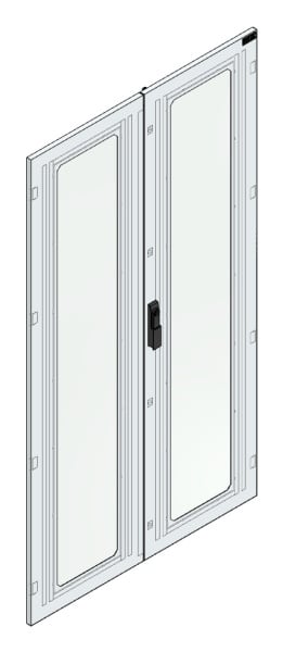 MEHLER - Aufpreis Sichttür C-2flügelig, Höhe 1800