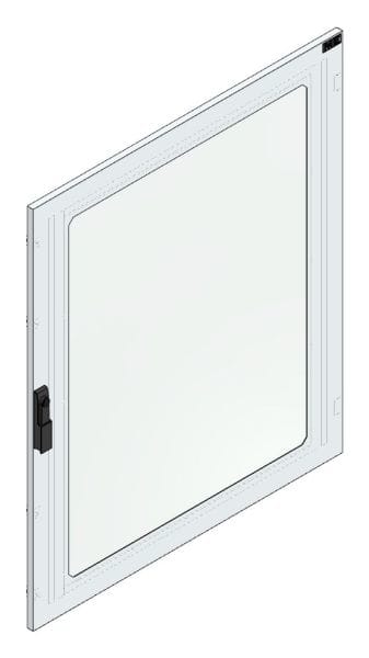 MEHLER - Aufpreis Sichttür D-1flügelig, Höhe 1200