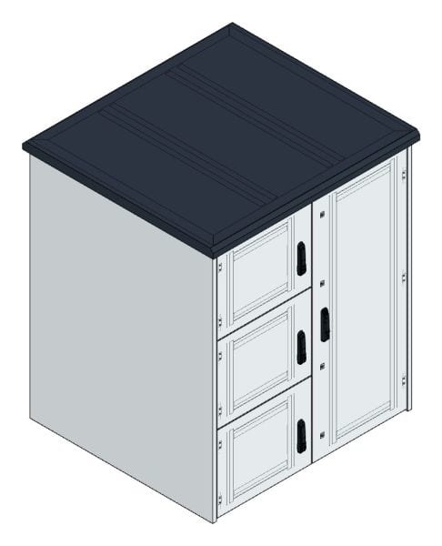 MEHLER - Access Point CN.as 4fach 8türig passiv