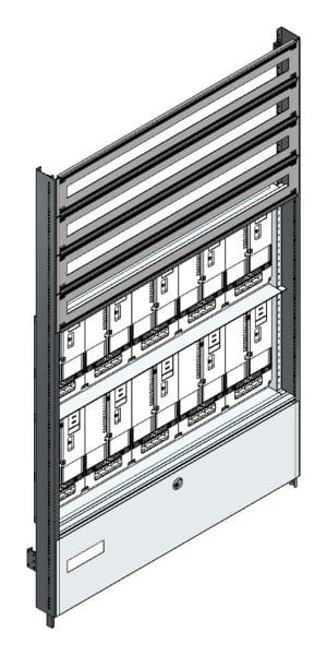 MEHLER - Zählerverteilereinsatz,10ZP, Burgenland