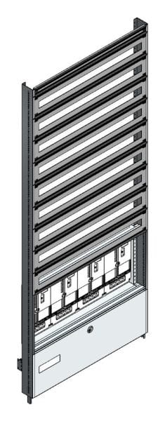MEHLER - Zählerverteilereinsatz,4ZP, Burgenland