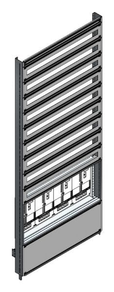 MEHLER - Zählerverteilereinsatz,4ZP, NÖ