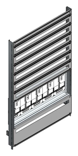 MEHLER - Zählerverteilereinsatz,5ZP, Tirol