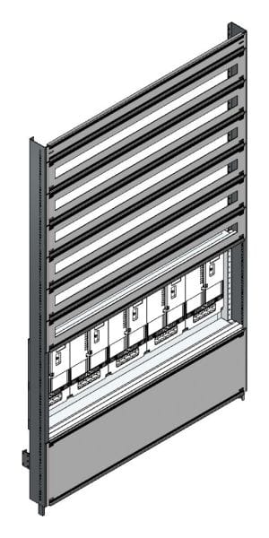 MEHLER - Zählerverteilereinsatz,5ZP, Wien