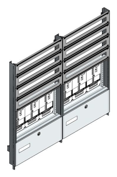 MEHLER - Zählerverteilereinsatz,6ZP, Burgenland