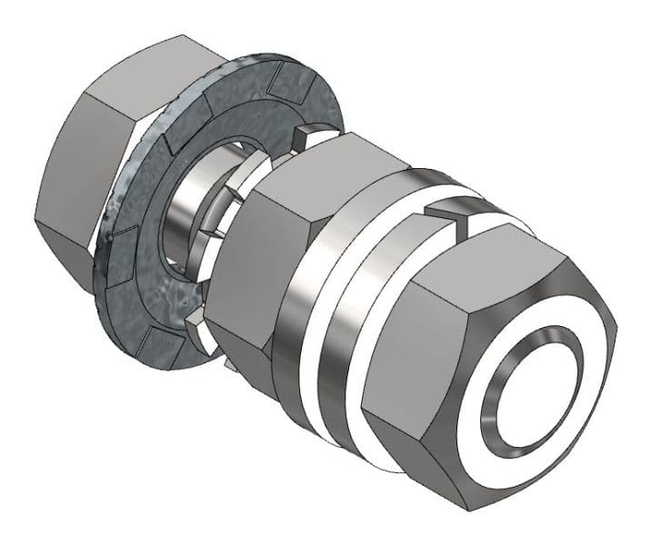MEHLER - Erdungsschraube Stahl 8.8, M6x20