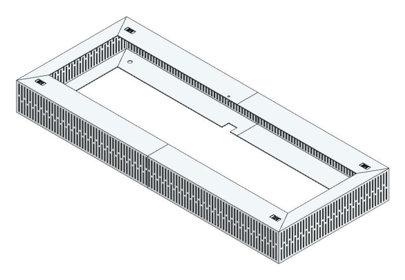 MEHLER - Lüftungshaube f. TSRM-A/1000