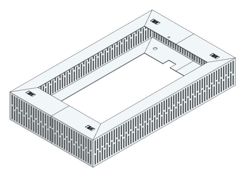 MEHLER - Lüftungshaube f. TSRM-B/400