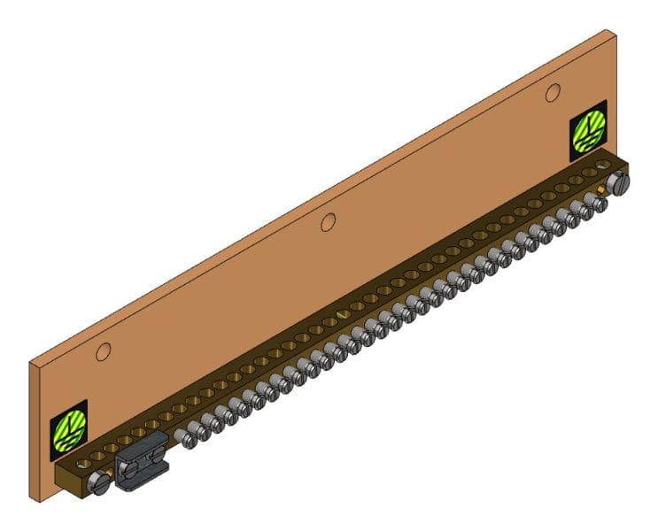 MEHLER - Erdungsschiene, Zuleitung 1x35mm2 (Yf)
