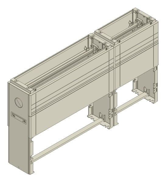 MEHLER - KS-Sockel,H950xT310mm passend für