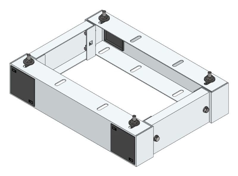 MEHLER - Standsockel f. Freiluftvert Breite A