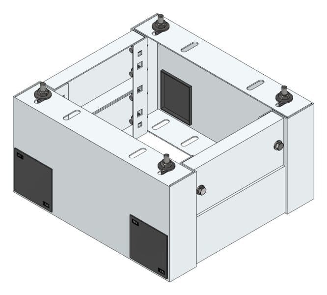 MEHLER - Standsockel f. Freiluftvert Breite A