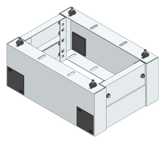 MEHLER - Standsockel f. Freiluftvert Breite A