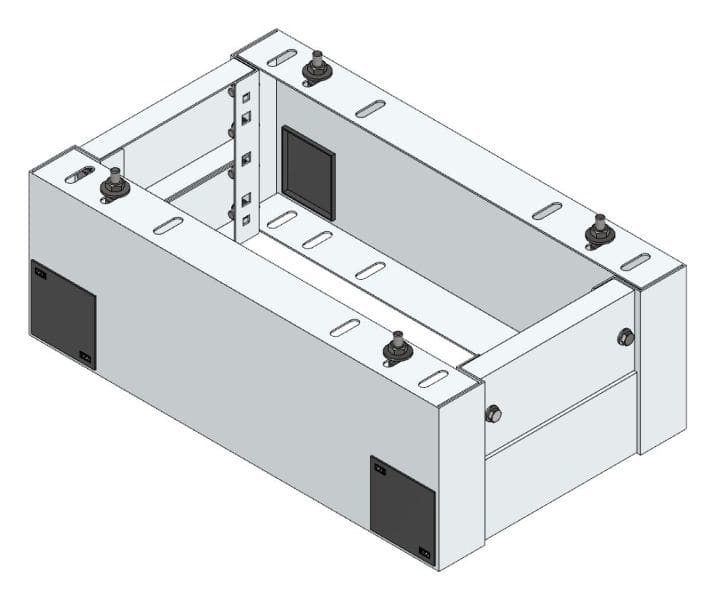 MEHLER - Standsockel f. Freiluftvert Breite A