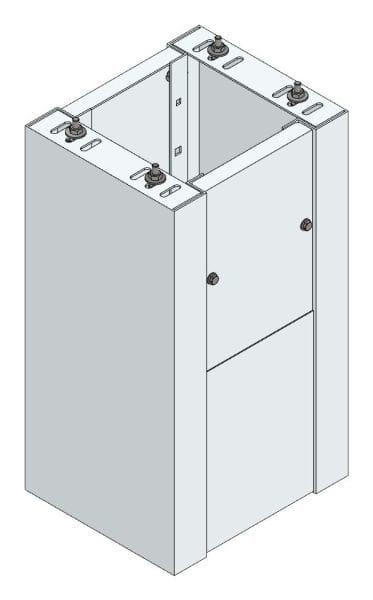 MEHLER - Standsockel f. Freiluftvert Breite A