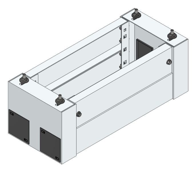 MEHLER - Standsockel f. Freiluftvert Breite B