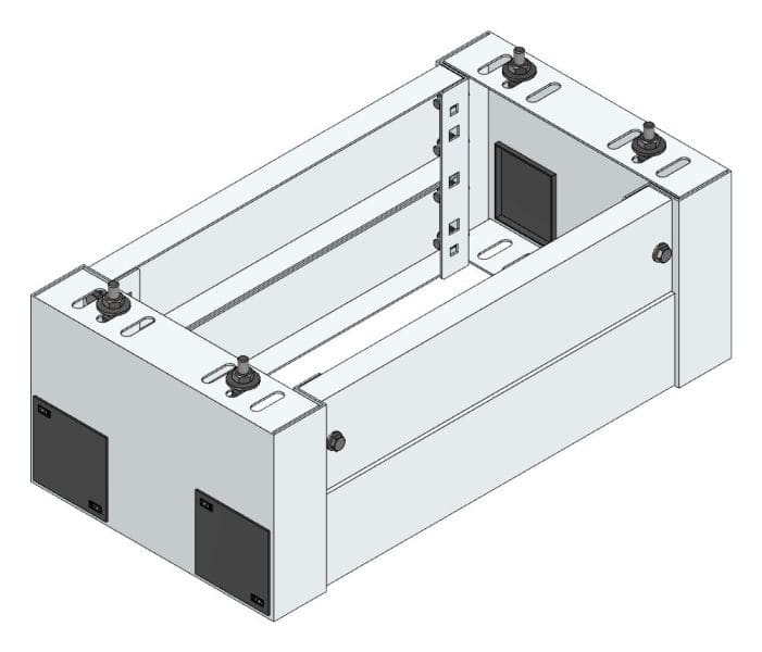 MEHLER - Standsockel f. Freiluftvert Breite B