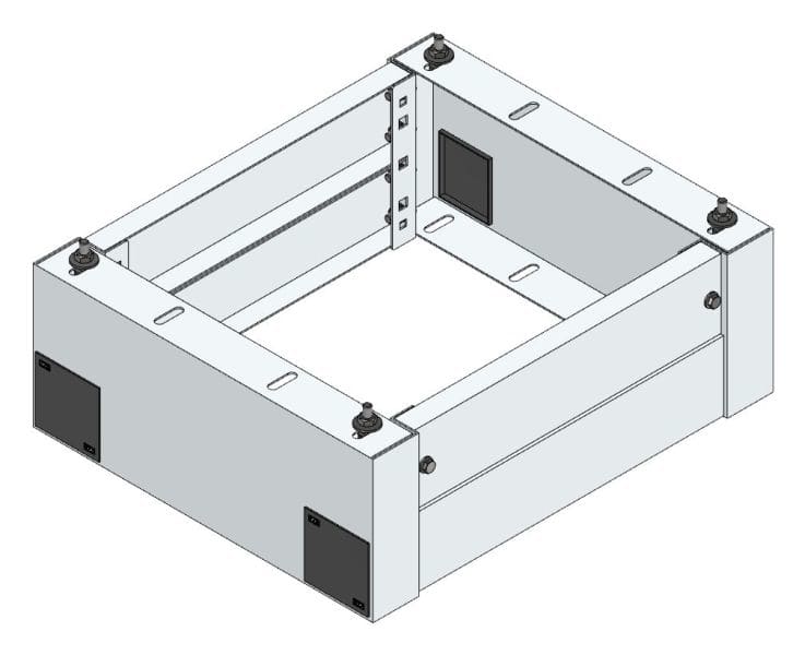 MEHLER - Standsockel f. Freiluftvert Breite B